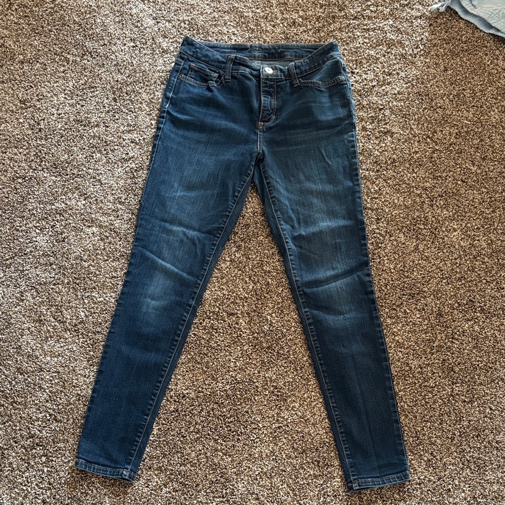 St. John's Bay Dark Blue Skinny Jeans